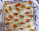 オレンジピールとチョコのトースト作り方2写真