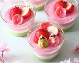 簡単＊三色パンナコッタ　2021雛祭り用作り方8写真