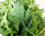 ☆春菊のごま和え☆作り方1写真