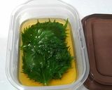 大葉の白だし漬け作り方3写真