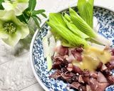 旬のうるいとホタルイカ 酢味噌和えつまみ作り方2写真
