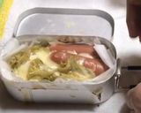 ダイ○ー 折り紙で作るメスティン ご飯作り方16写真