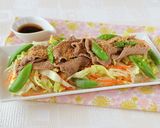 春野菜と牛肉のしゃぶしゃぶサラダ作り方7写真