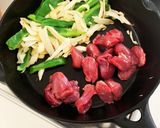 風味が命！砂肝のレモン塩ダレ炒め作り方3写真