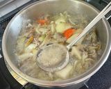 #寒い日のメイン具沢山#豚汁作り方6写真