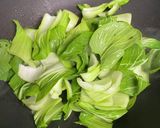 あっさり美味しい♪チンゲンサイの炒め物作り方4写真