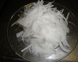 大根サラダ＊しば漬けドレッシング作り方1写真