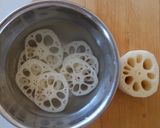 ボリューム満点♪蓮根のはさみ焼き作り方1写真