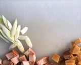 チャーシューメンマネギ炒め作り方1写真