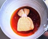 おでんアレンジ✿餅巾着の力うどん作り方2写真