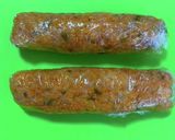 チーズとチキンライスの巻き揚げ作り方5写真