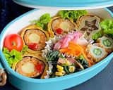 チーズとチキンライスの巻き揚げ作り方12写真