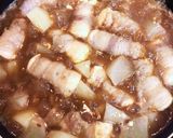 豆腐の豚バラ巻きと大根のスープカレー作り方4写真
