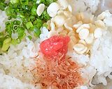紅しょうが風ペーストで悪魔風プチご飯♪作り方2写真