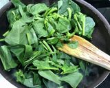牛肉とほうれん草の炒め作り方5写真