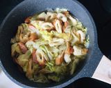 白菜ちくわウィンナー煮物〜簡単過ぎる！作り方6写真
