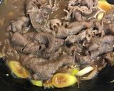 フライパンで簡単牛鍋作り方5写真
