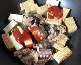 鯖水煮缶と厚揚げのケチャチー作り方2写真