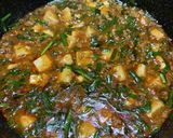 ニラたっぷりの麻婆豆腐作り方7写真