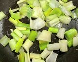 ポロネギのバター蒸し焼き☆醤油の香り作り方3写真