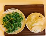 たまねぎと豆苗の豚しゃぶサラダ作り方4写真