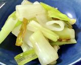 ポロネギのバター蒸し焼き☆醤油の香り作り方5写真