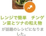 レンジで簡単　チンゲン菜とツナの和え物作り方10写真