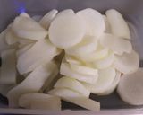 フライパンで♪レンジ大根と厚揚げの煮物作り方1写真