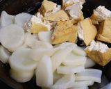 フライパンで♪レンジ大根と厚揚げの煮物作り方3写真