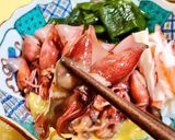 ホタルイカと湯通しわかめ【究極の下処理】作り方3写真