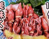 ホタルイカと湯通しわかめ【究極の下処理】作り方4写真