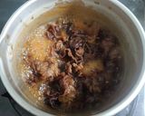 しぐれ煮と卵とじの２色丼作り方3写真