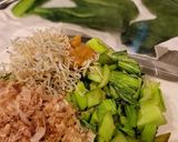 包丁いらず、小松菜おにぎり作り方3写真