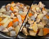 鶏むね肉と大根のヘルシー煮 *☻*作り方4写真