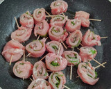 豚肉と大葉の一口くるくる生姜焼き作り方9写真