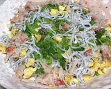 ♡舞茸入寿司ご飯のごちそう海鮮ちらし寿司作り方7写真