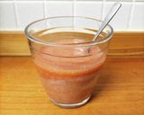 程よい酸味で飲みやすい甘酒トマトジュース作り方3写真