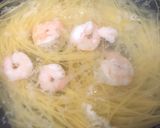海老とツナのトマトクリームパスタ作り方3写真