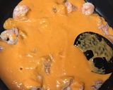 海老とツナのトマトクリームパスタ作り方7写真