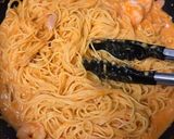 海老とツナのトマトクリームパスタ作り方9写真