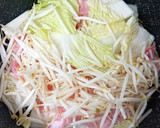 【簡単★時短】白菜と豚肉のうま煮/もやし作り方3写真