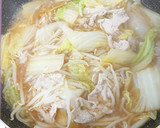 【簡単★時短】白菜と豚肉のうま煮/もやし作り方5写真