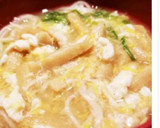優しいね。あげの卵とじにゅうめん。作り方7写真