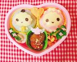 キキララ風　ひな祭り弁当　デコ弁作り方4写真