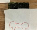 簡単キャラ弁_φ( ̄ー ̄ )<横着編>作り方2写真