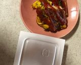 納豆とオムレツ丼作り方1写真