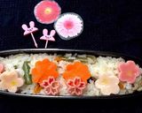 弥生2 ひな祭り 山菜おこわご飯作り方3写真