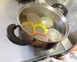 お鍋で簡単！黒豆煮汁de蒸しパン作り方4写真