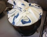お鍋で簡単！黒豆煮汁de蒸しパン作り方5写真