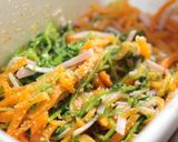 あおいちゃんの豆苗とにんじんのナムル作り方7写真